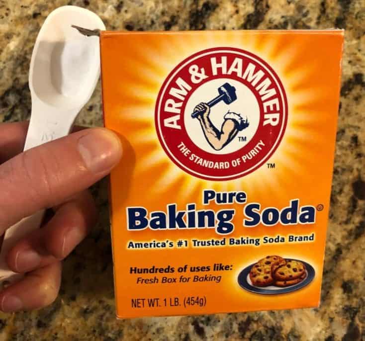How to clean a showerhead with baking soda