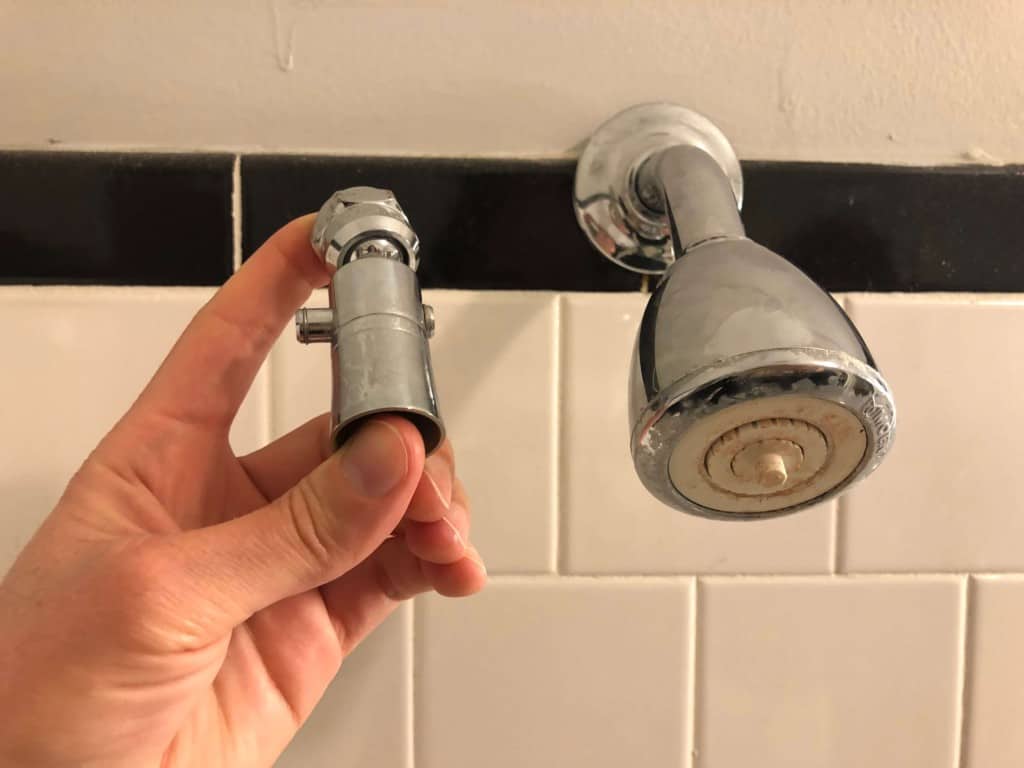 Will a smaller showerhead increase water pressure?
