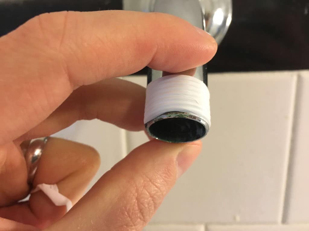 How to change a shower head in an apartment