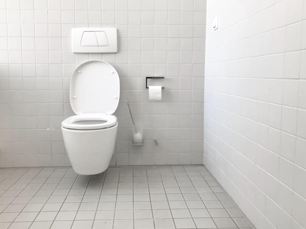 Why are toilets white?
