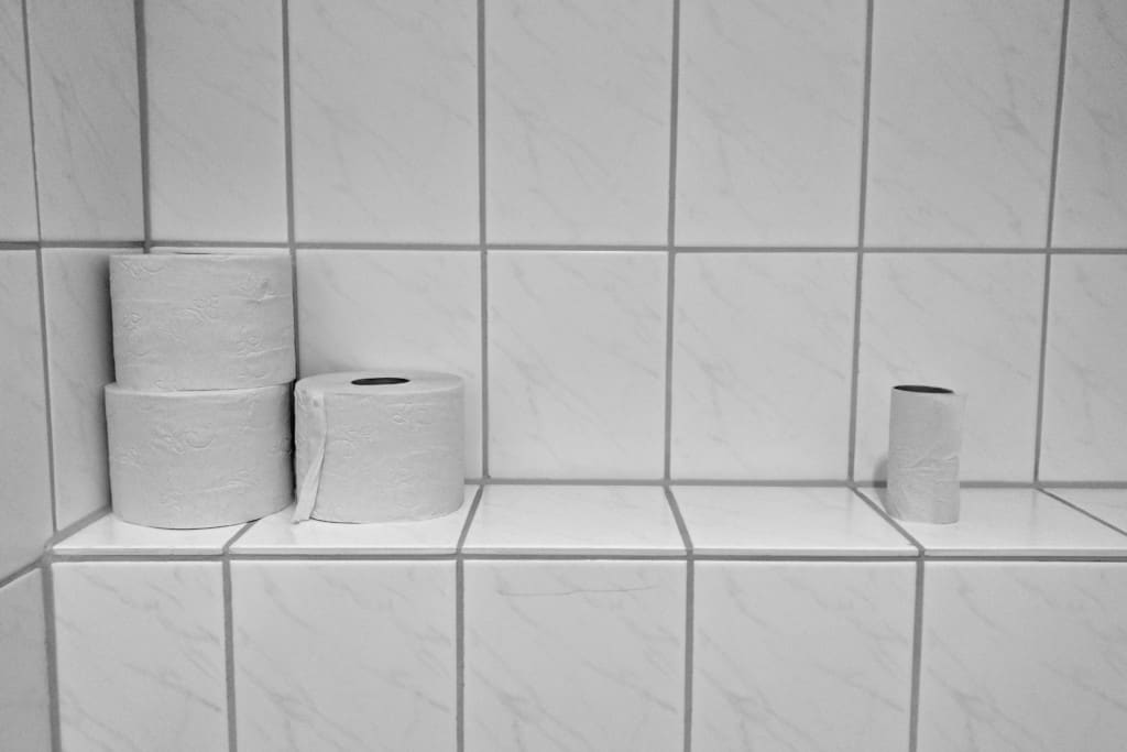 How to store toilet paper