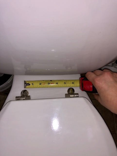 How to measure seat post holes