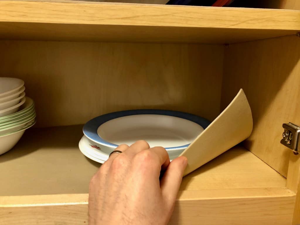 Should i use shelf liner in my kitchen cupboards