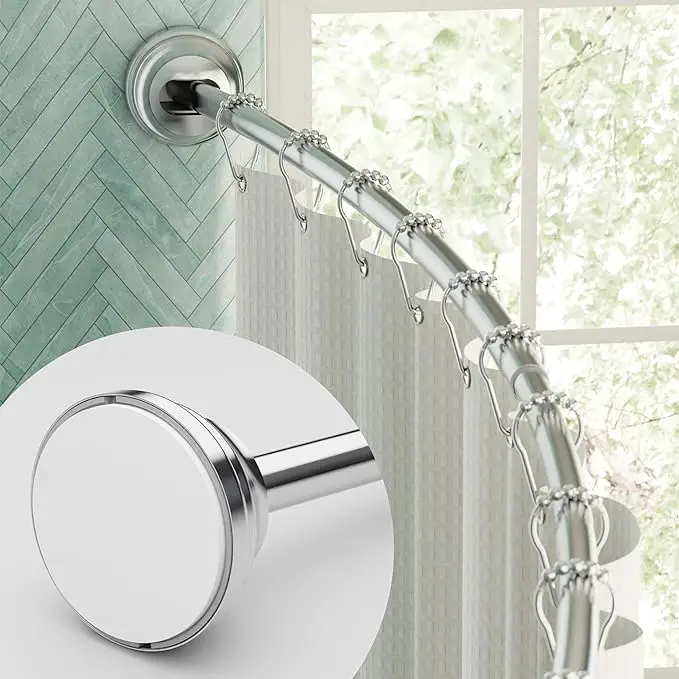 styles of shower curtain rods