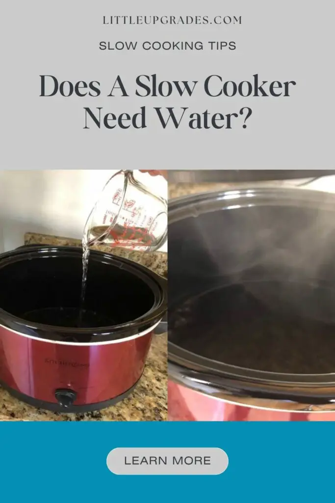 Do Crock Pots Need Water? How Much to Add to a Slow Cooker Little