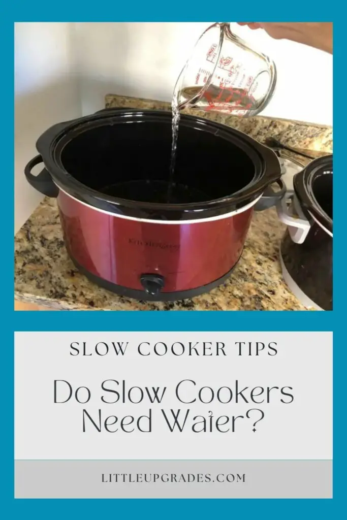 Do Crock Pots Need Water? How Much to Add to a Slow Cooker Little