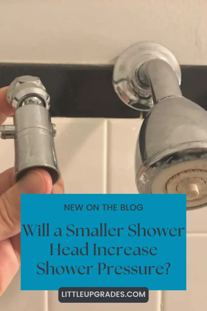 Will A Smaller Shower Head Increase Water Pressure? - Little Upgrades